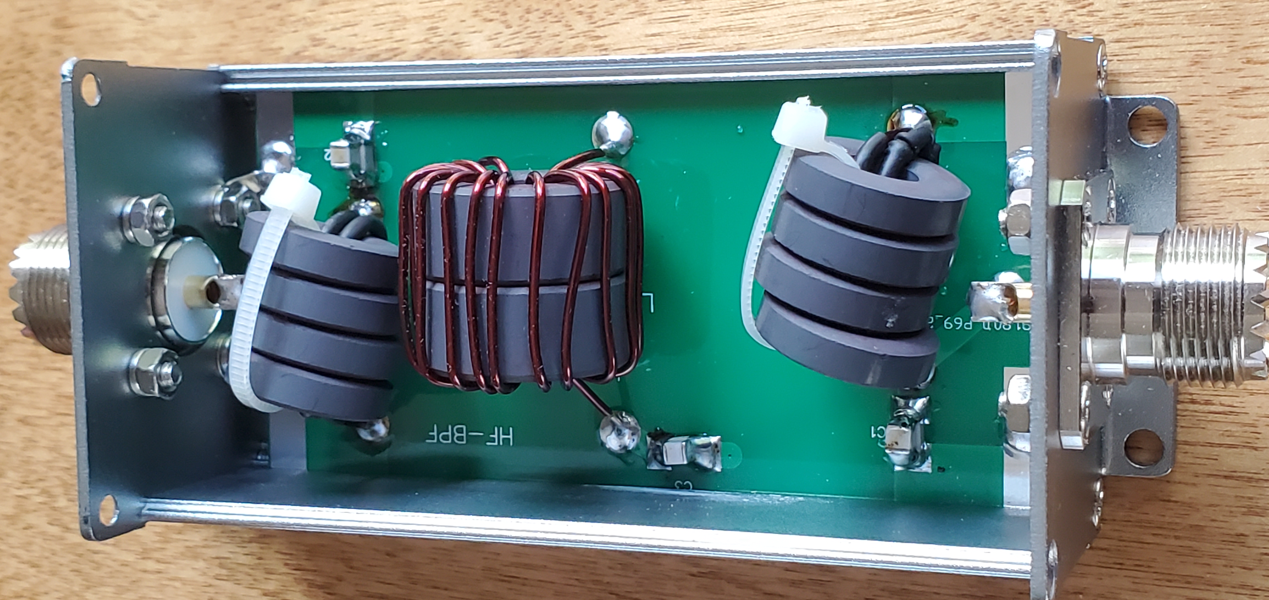 20m Band Pass Filter - inside view 3